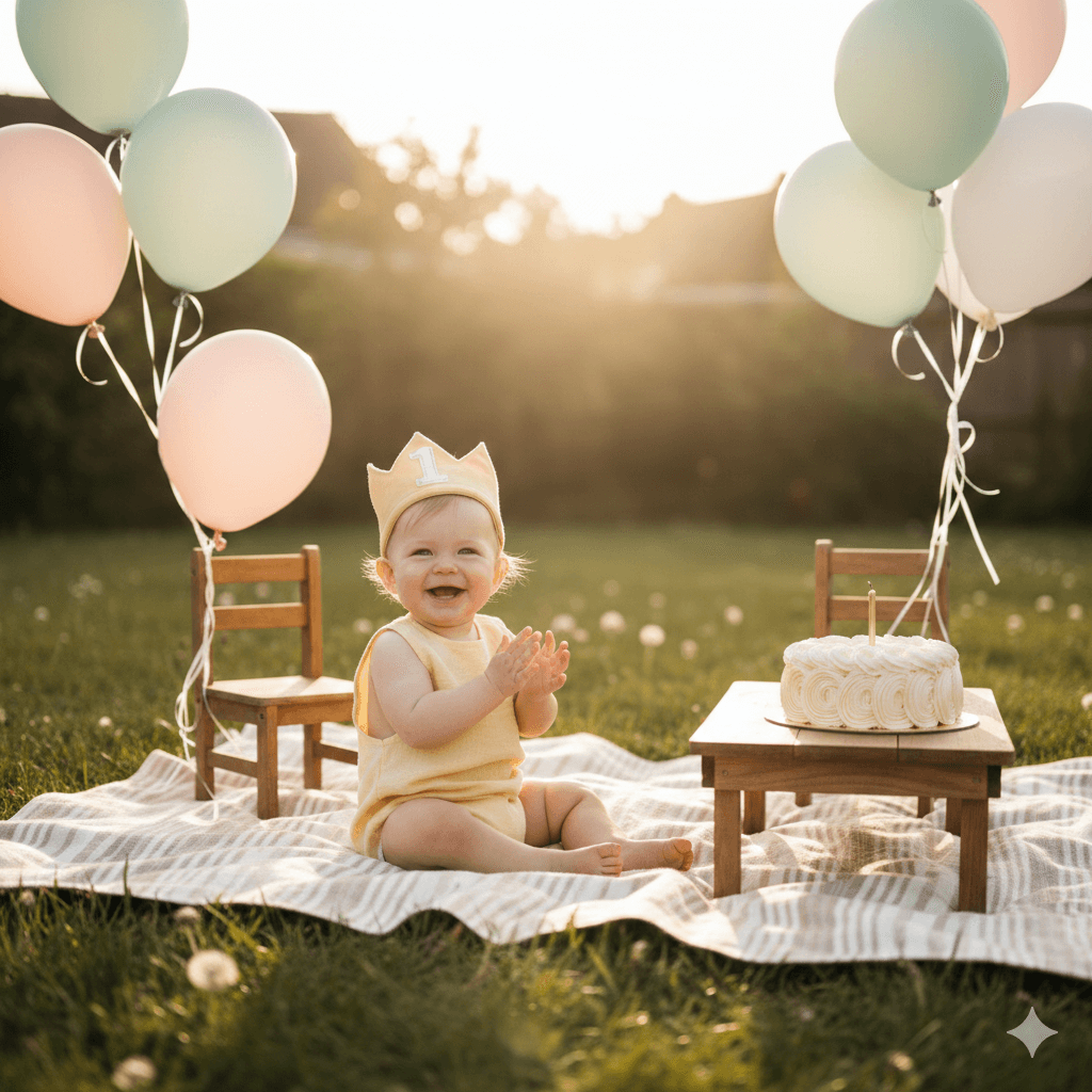 Baby Birthday Celebration at Lawn