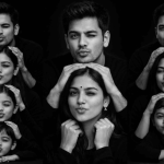 Black and White Family Photo AI Prompts