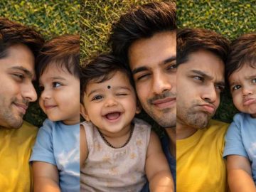 Father and Baby Selfie AI Prompt