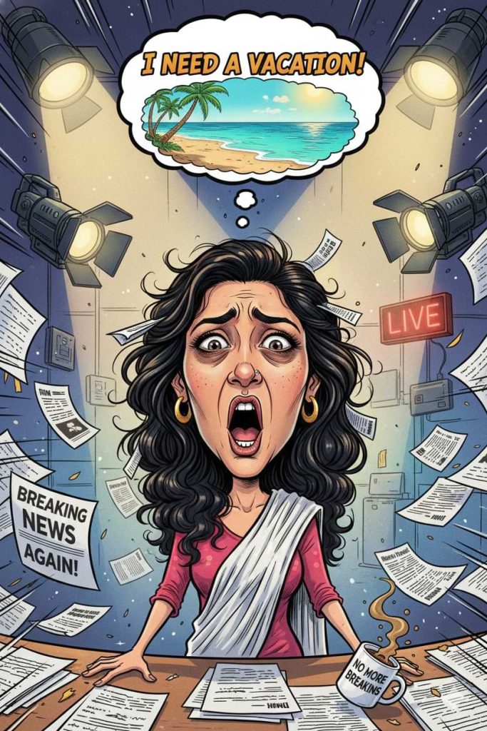 New Anchor Caricature Prompt