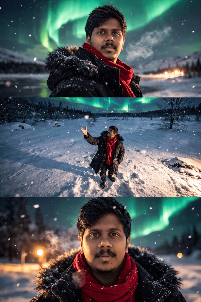 Northen Light View Portrait