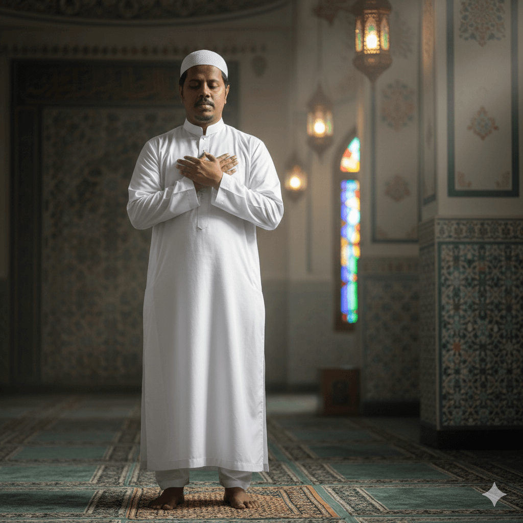 Praying - Ramadhan AI Prompts