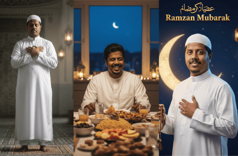 Ramadan Mubarak AI Prompts