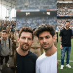 Selfie With Lionel Messi Prompt