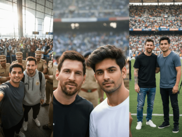 Selfie With Lionel Messi Prompt