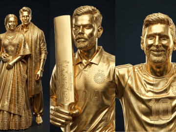 3D Golden Statue Prompt