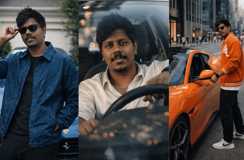 Boys with Car AI Prompts