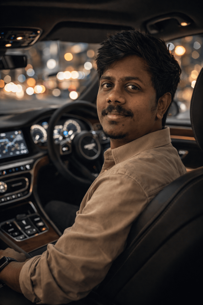 Casual Side Click on Car