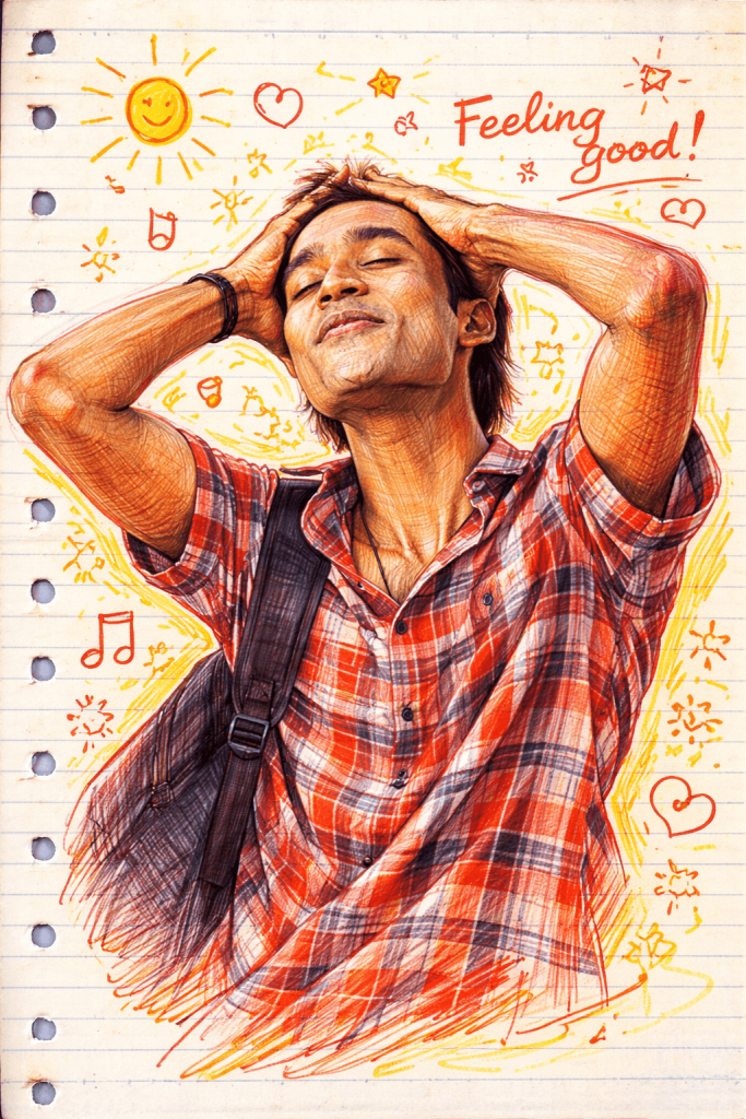 Notebook Doodle Sketch Portrait