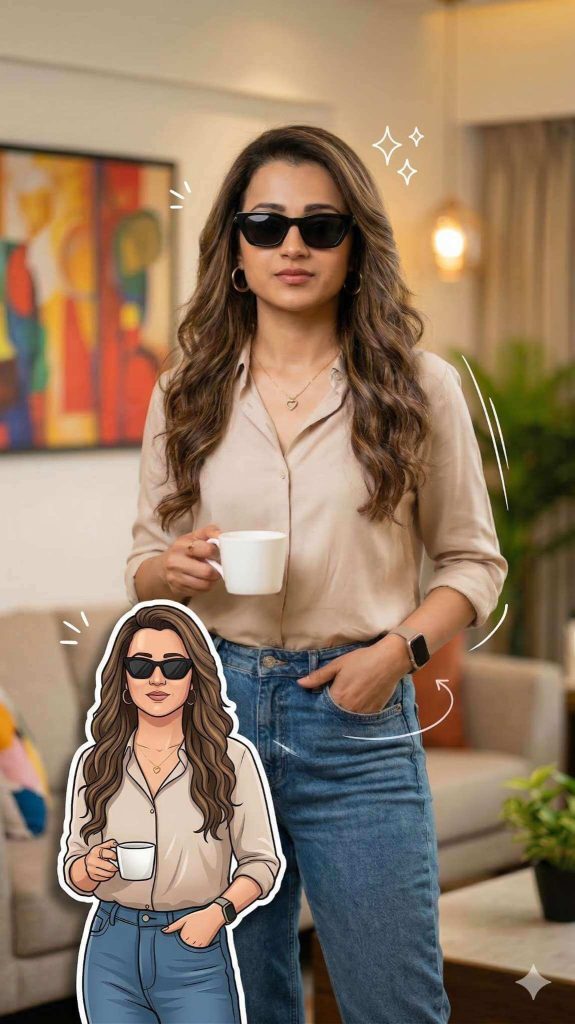 Real Photo and Cartoon AI Trend (3)