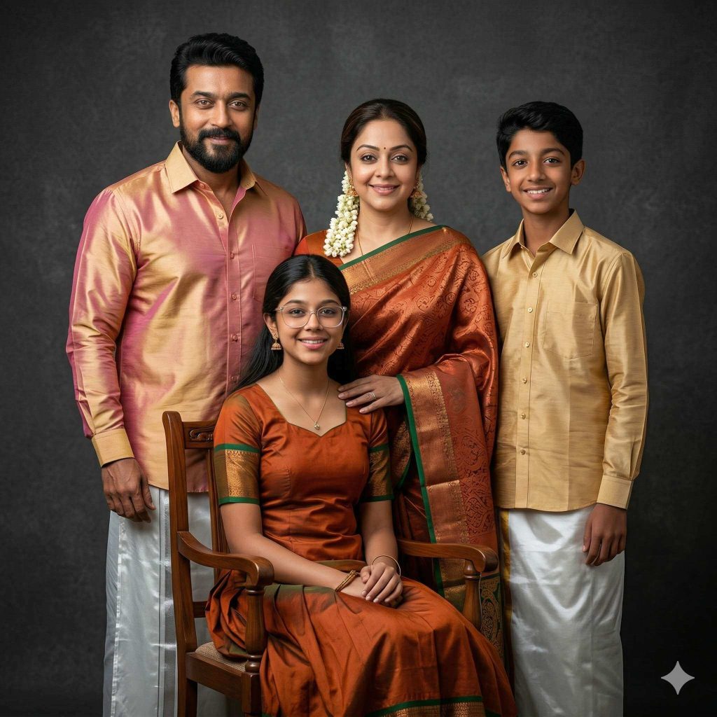 Studio Style Family Portrait