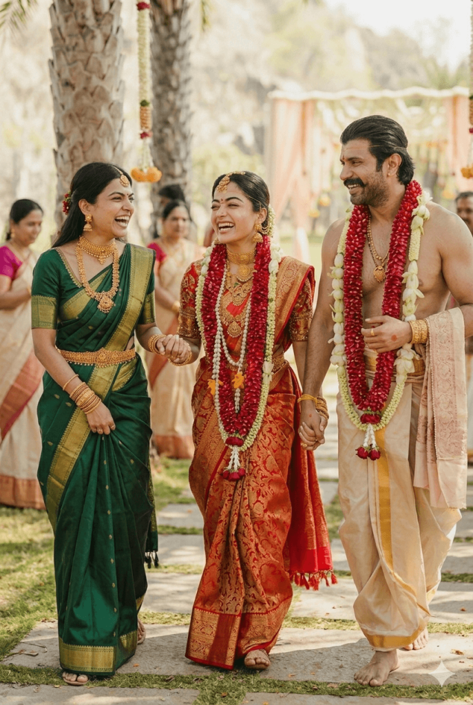 Walking Together with Rashmika and Vijay Devarakonda