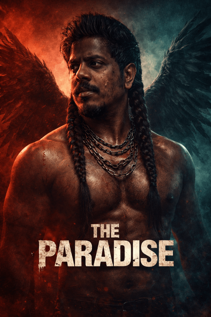 Warrior in Dark Wings and Chains