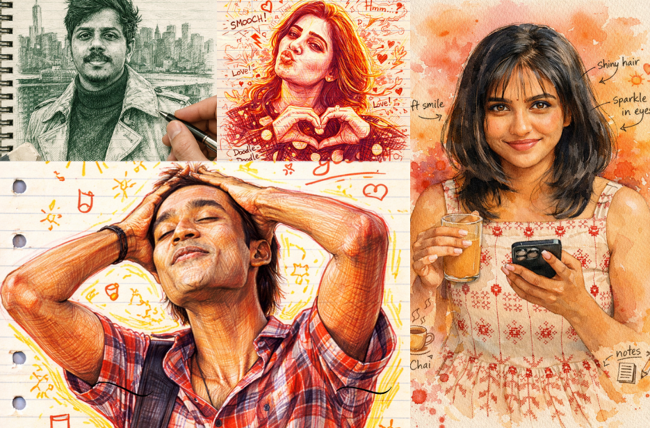 doodle art AI prompt