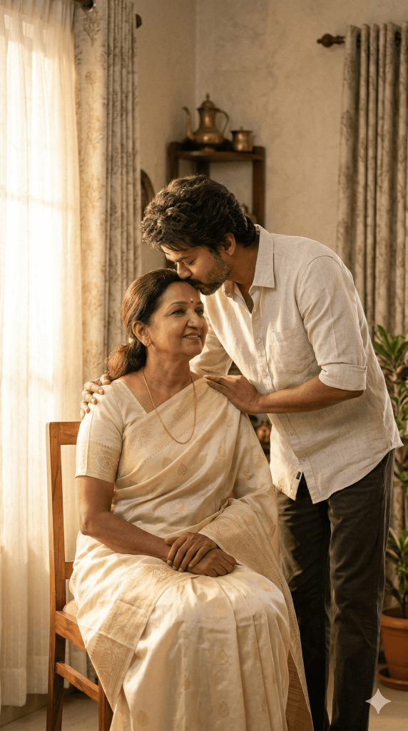 Beautiful Bond between Mother and Son