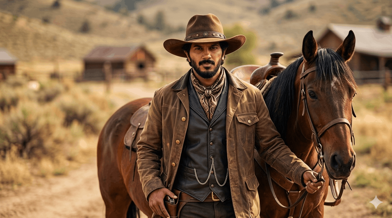 Cowboy Visual 8 Cowboy AI Prompts for Creating Wild West Portraits - Prompts By HK