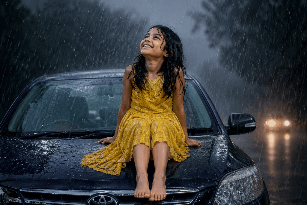 Little girl in rain (2)
