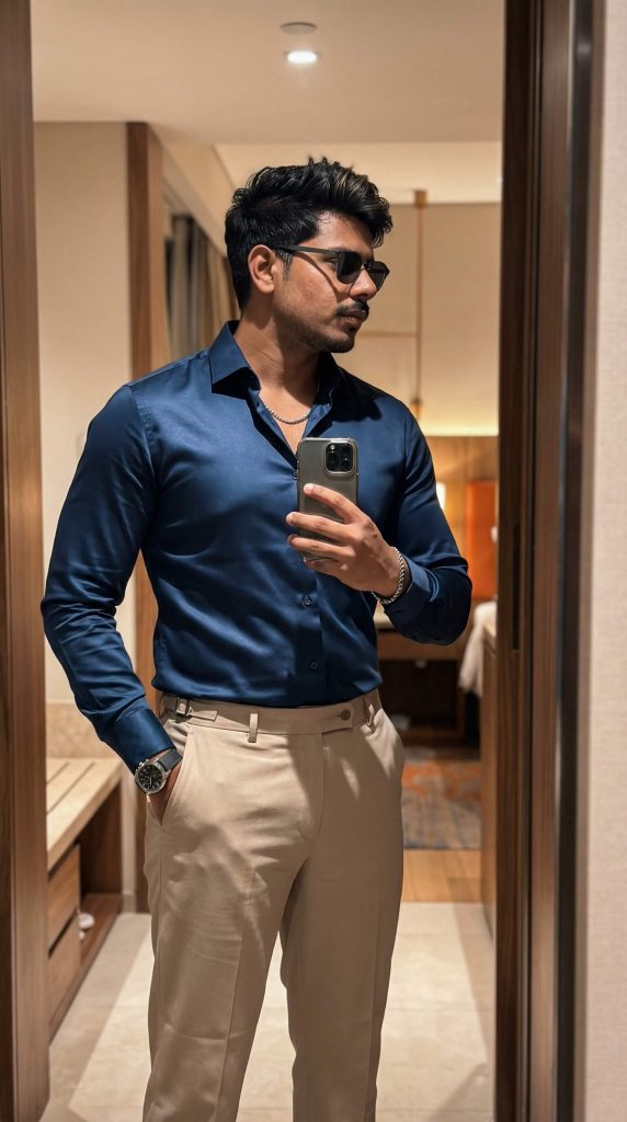 Mirror Selfie for Boys