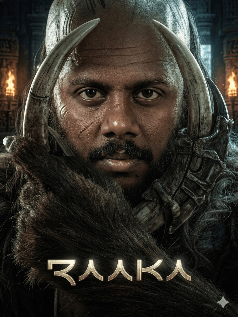 RAAKA Movie Poster Prompt -Version 1