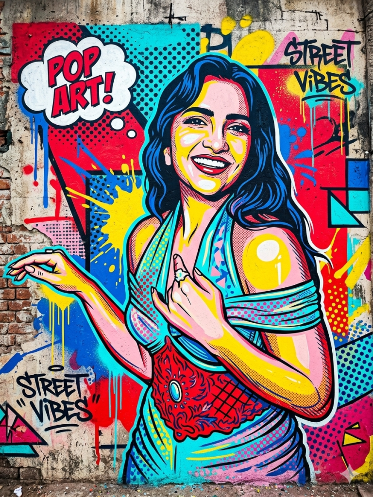 Comic Graffiti - Rukmini Vasanth 