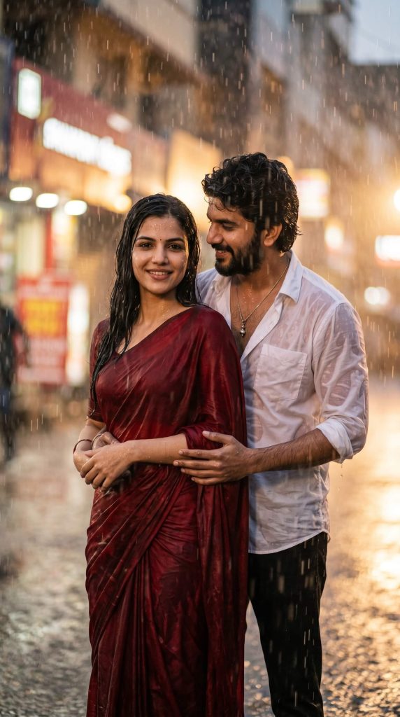 Couple in Rain (3)