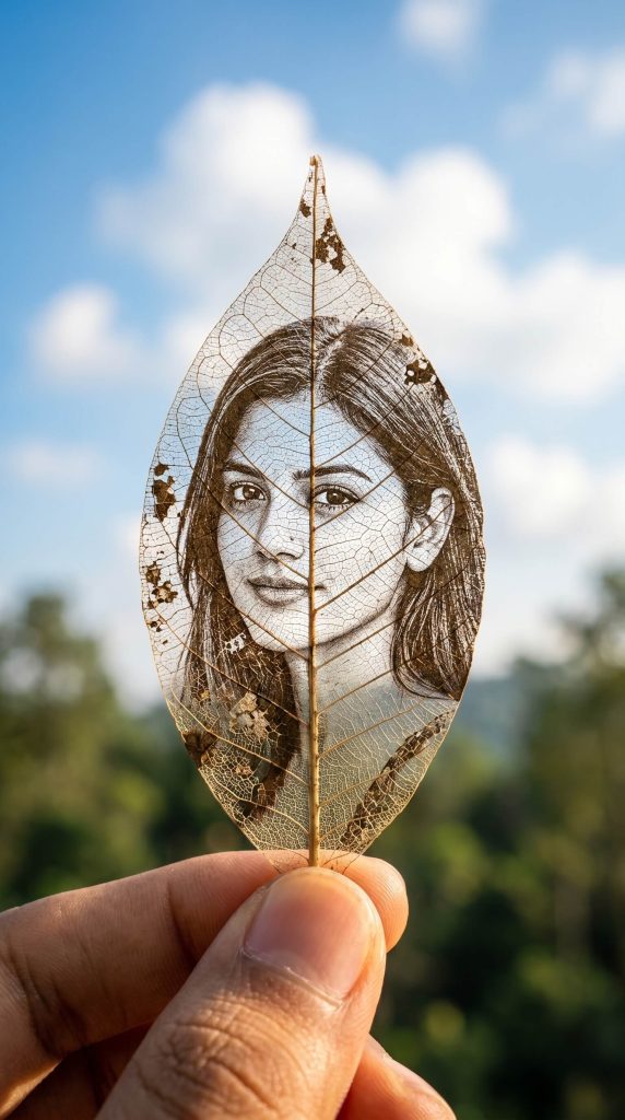 Leaf Art Prompt