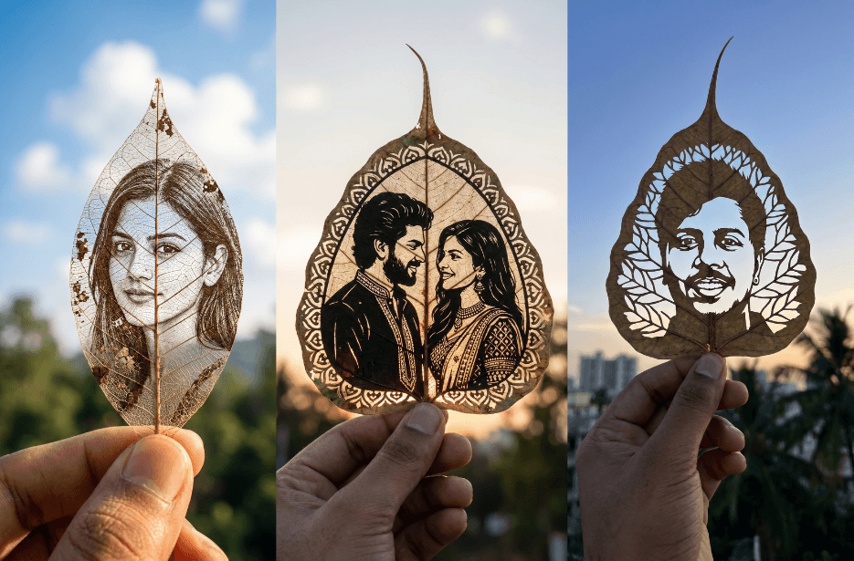 Leaf Art Prompt