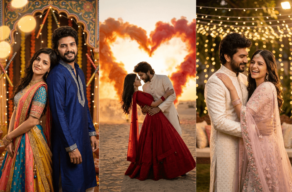 North Indian Couple Prompt