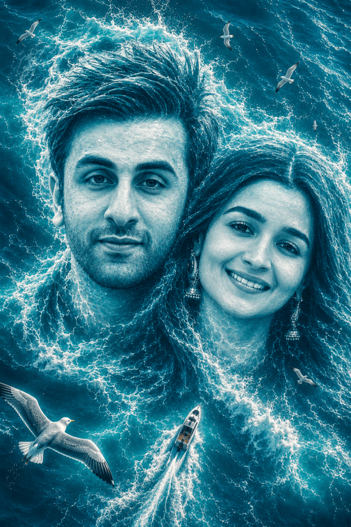 Ocean Wave AI Art