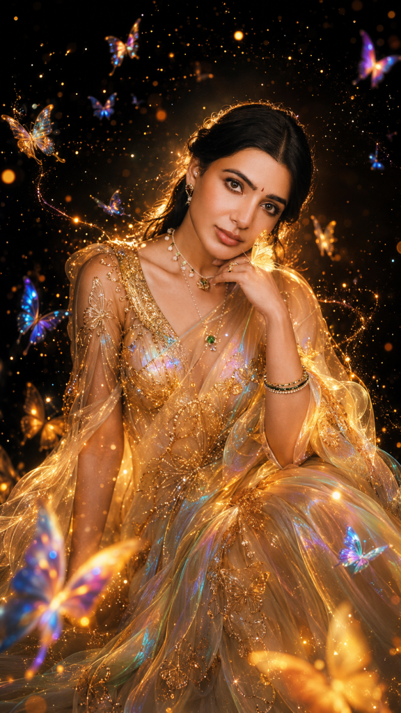The Golden Butterfly Fairy