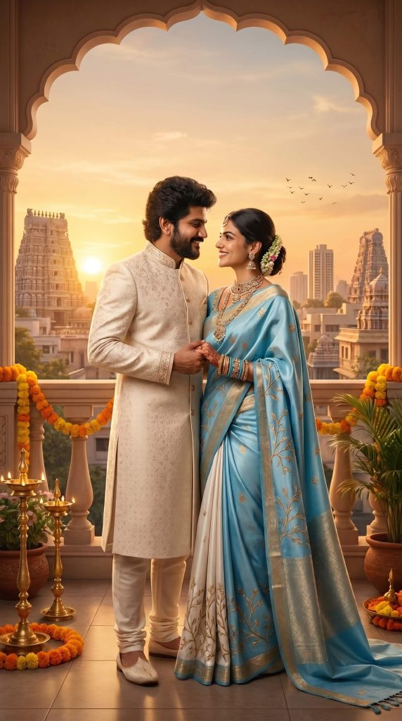 Traditional couple