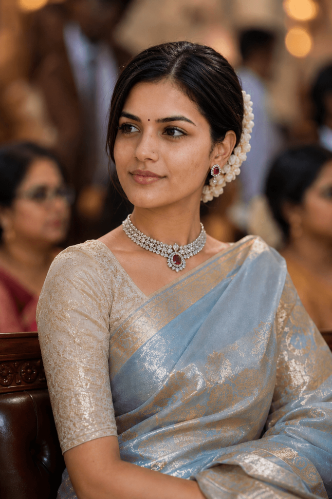 Trisha inspired saree