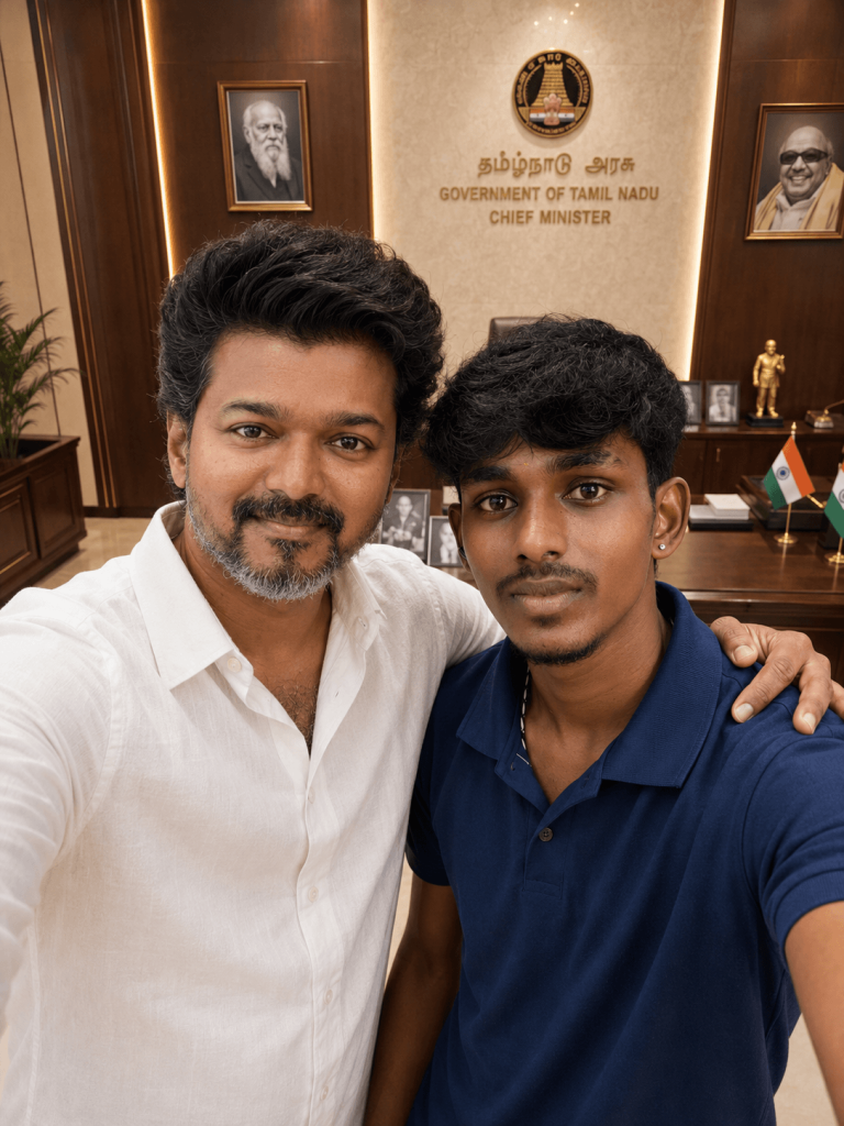 Selfie with Vijay