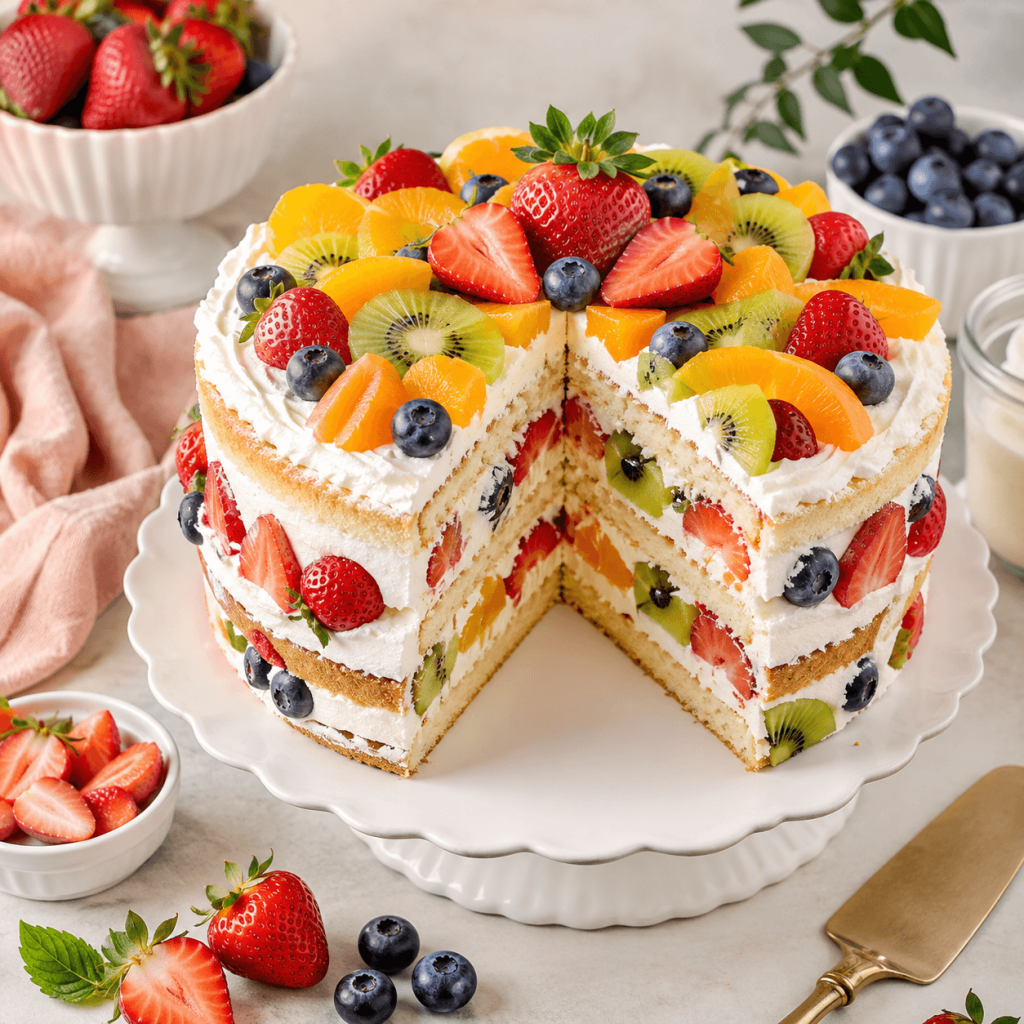 Fruit Cake Display Template