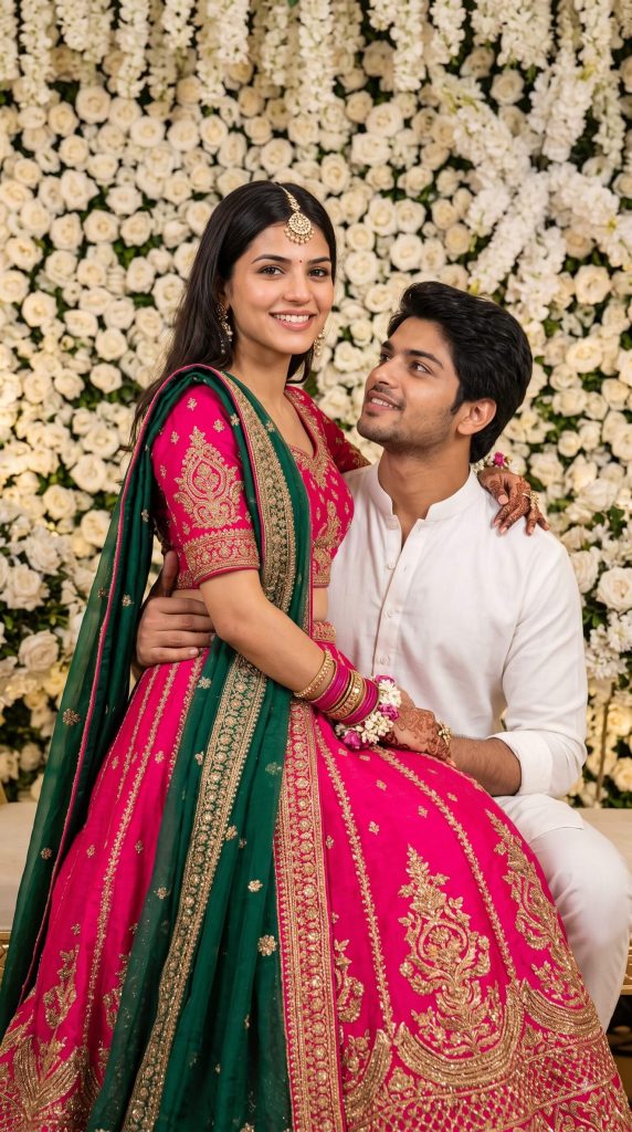 Couple Romantic Pose