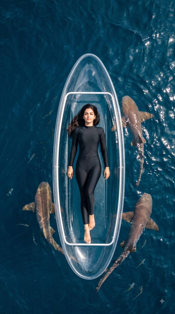 Transparent Kayak Prompt